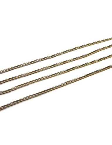 Chaine bronze en métal
