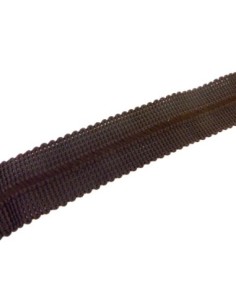 Galon plat fantaisie marron pas cher 2