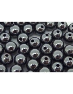 Perle hématite ronde 4mm