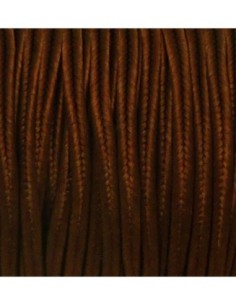 Ruban soutache marron châtaigne 2