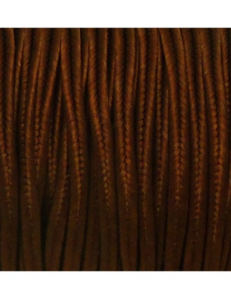 Galon soutache marron pour création DIY