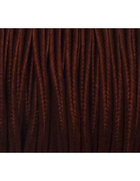 Ruban soutache marron brillant pour loisirs créatifs