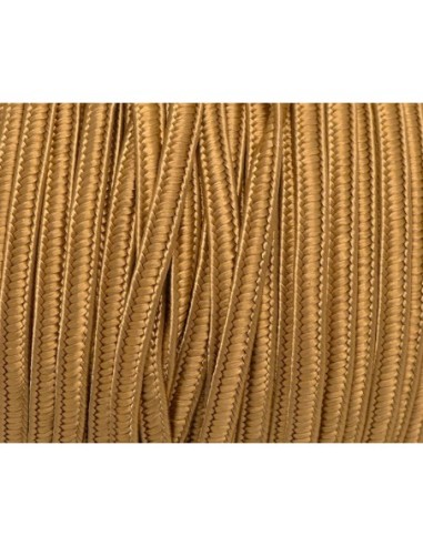 Cordon soutache marron sable 4mm