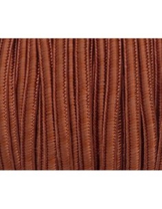 Cordon soutache orange rouille 5mm 2