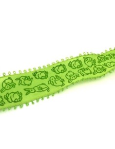 Ruban laitonné pas cher lapin vert 38mm 2