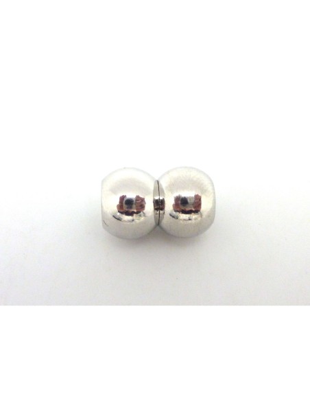 Fermoir magnétique pour cordon de 6mm Fermoir magnétique pour cordon de 6mm