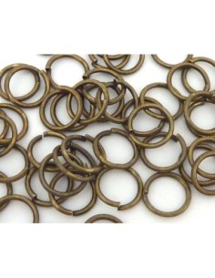 Anneaux de jonction 8mm bronze 2