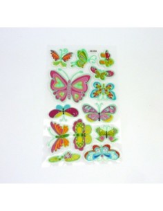 R-Stickers papillon lumineux dans la nuit 13 stickers 2