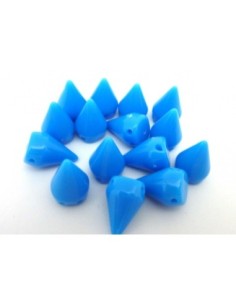 perle à coudre bleu