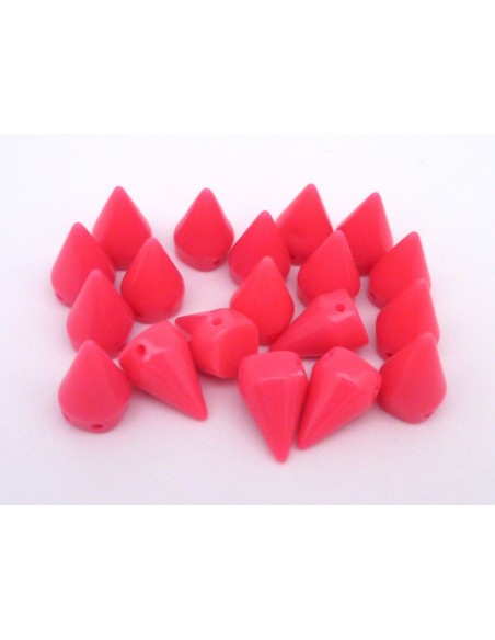 Clous à coudre rose fluo