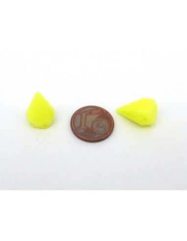 Clous à coudre jaune fluo