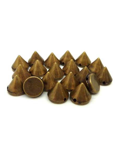 Clou connecteur de couleur bronze