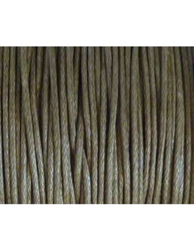 Cordon 1mm bronze our création DIY