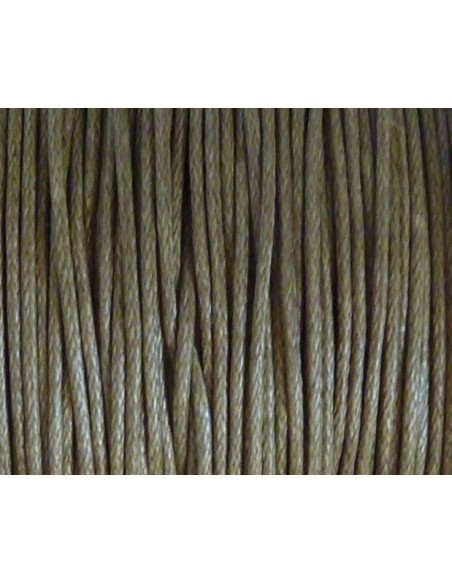 Cordon 1mm bronze our création DIY