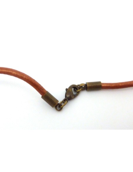 Cuir cuivré pour bracelet