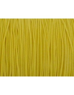 Fil élastique 1mm jaune citron 2