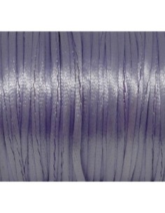 cordon Queue de rat 2mm de couleur parme gris de lin 2