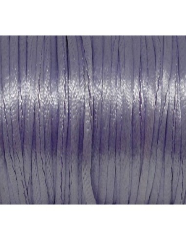 Ficelle chinoise 2mm de couleur parme gris de lin