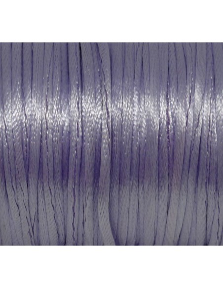 Ficelle chinoise 2mm de couleur parme gris de lin