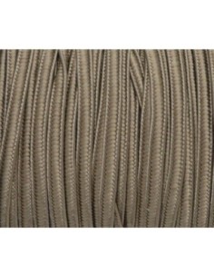 Ruban soutache marron châtain clair 4mm 2