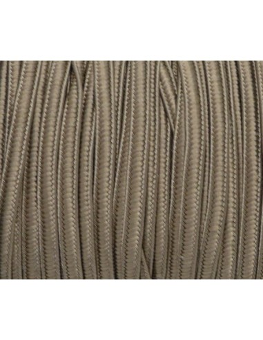 Cordon soutache marron châtain clair 4mm