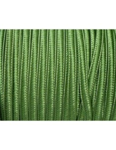 Lanière soutache vert olive satiné 4mm 2
