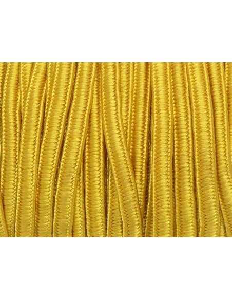 Cordon soutache jaune ocre vif 5mm