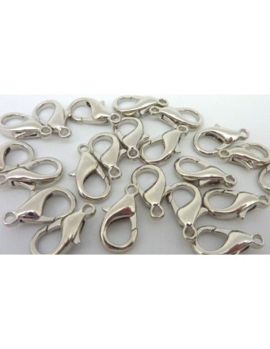 Fermoir mousqueton 16mm pour bijoux de sacs