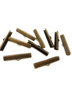 Serre ruban 35mm métal couleur bronze 2