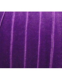 Ruban velours élastique 10mm violet lilas 2