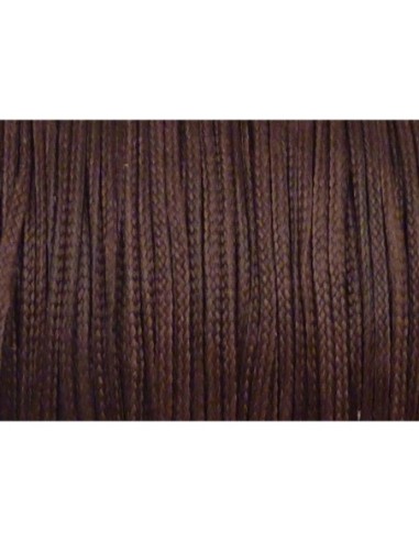 5m Fil polyester ciré plat 1,5mm de couleur...