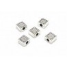 PERLE METAL CARRE