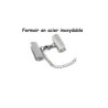 FERMOIR et EMBOUT ACIER INOXYDABLE
