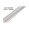 CHAINETTE EN ACIER INOXYDABLE