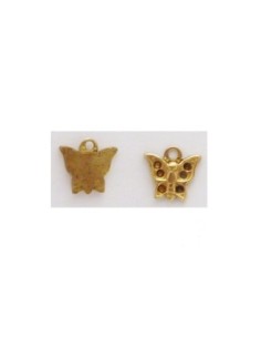 Pendentif papillon Vintage des années 50-60 en laiton 2