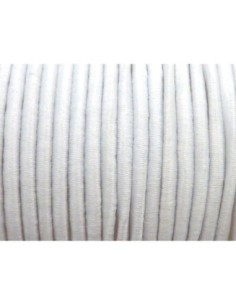 Cordon élastique blanc 2mm pas cher 2