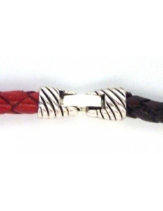 Fermoir clip pour cordon cuir de 5mm