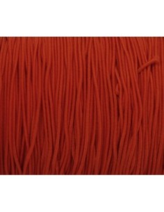 Fil élastique 1mm de couleur rouge