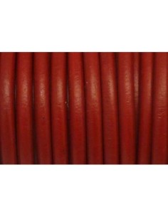 cuir rouge 5,5mm