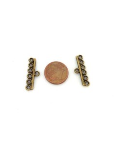 6 Embouts multi rangs 6 fils 23,4mm pour cordon, fil,... 2