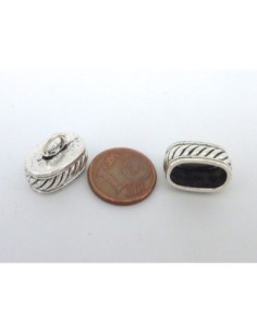 2 Embouts pour cordon 12,6 x 7,3mm, pouvant aussi servir... 2