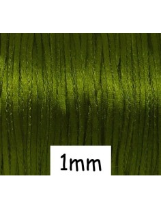 Ficelle chinoise pas cher 1mm vert olive
