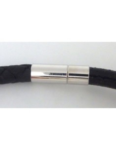 Fermoir pour cordon cuir de 6mm