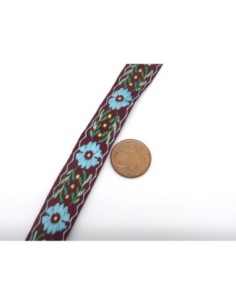 R-90cm ruban ethnique tissé de largeur 14mm 2