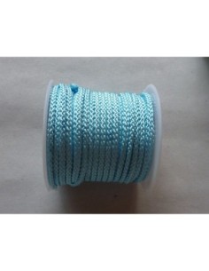 Cordon polyester bleu pâle layette
