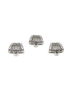 R-Perle passant, support breloque 23mmx23mm, belière en...