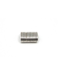 R-Fermoir aimanté rectangle arrondi strié 10X8mm en métal... 2