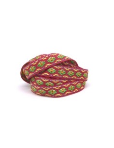 R-1m ruban ethnique tissé de largeur 12mm motif triangle... 2