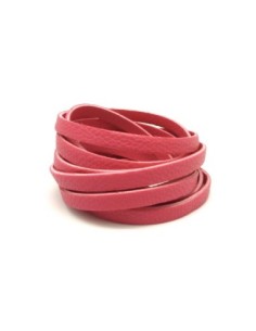 R-1,3m Cordon plat cuir synthétique texturé 5mm de...