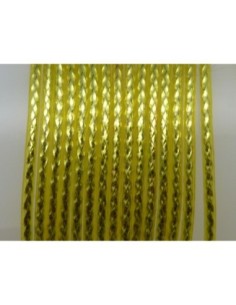 R-Fil scoubidou, cordon de plastique jaune reflet...